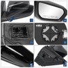 Dexepe Passenger Side Mirror Assembly 2018-2024 Compatible with Chevy Equinox