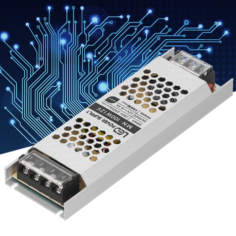 100W Switching Power Supply LED Strip Driver Lighting IP68 Protection