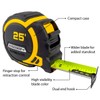 Komelon 25-Ft Contractor TS Wide blade Tape Measure with Backside