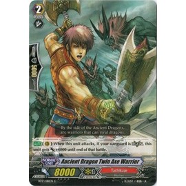 Cardfight!! Vanguard TCG - Ancient Dragon Twin Axe Warrior (BT17/081EN) - Booster Set 17: Blazing Perdition ver.E