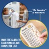 2 Pcs Mini to Do List Checklist Board, Chores Chart