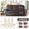 TAOCOCO 100% Waterproof Recliner Cover, Non-Slip Washable Reclining Couch Cover