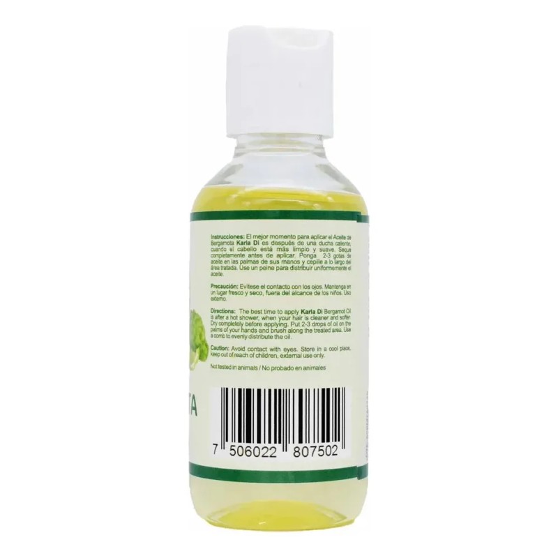 Kit Cuidado De Barba, Bigote, Cabello Con Bergamota Karla Di