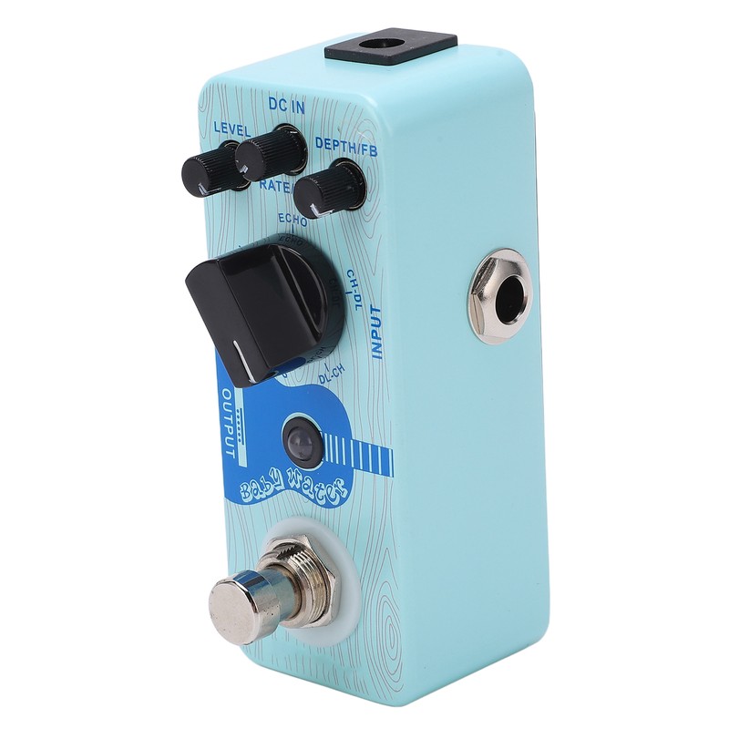 Acoustic Guitar Effect Pedal Baby Water Delay Chorus 5 Gears