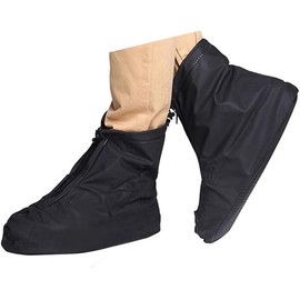 Protector de Zapatos para Lluvia, Botas de Lluvia Mujer, Botas para Lluvia Hombre, Fundas de Zapatos Antideslizantes Impermeables Plegables Reutilizables para Uso Diario, Ciclismo, Viajes (L)