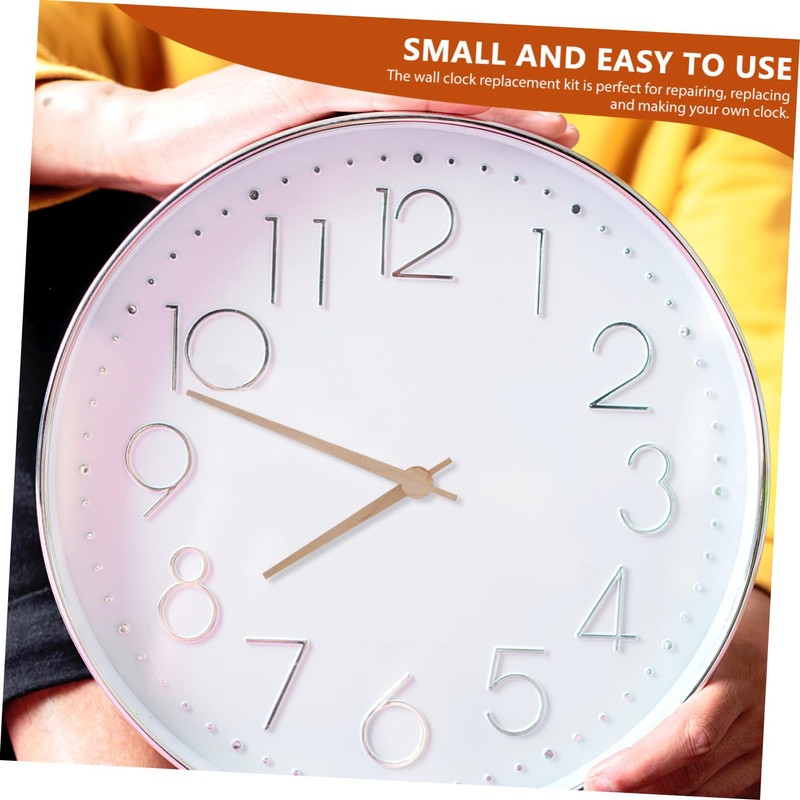 COHEALI 4 Sets Quartz Clock Movement DIY Clock Mechanism Kit