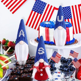 ISAKEN 6 Piece Gnome Beard for Crafts Beard with Wooden Balls Set, Gnome Beard, Funny Fake Beard, Dwarf Beard, Easter Decoration, Gnome Beard, Crafts for Christmas, Valentine's Day, St. Patrick's Day,