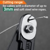 SPEEDWOX Wire Mini Cutter, Wire Cutter, Small Wire Cutter, Wire