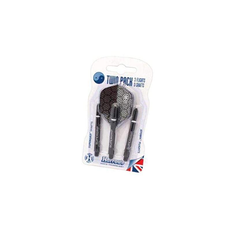 Harrows Darts Twin Park Supergrip Shafts And Next Generation Concept