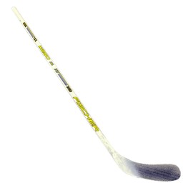 EVERY SPORT FOR LESS.COM Fischer W250 Youth Kid's Wooden Hockey Stick with ABS Blade (Straight Blade/White, Yellow, Black)