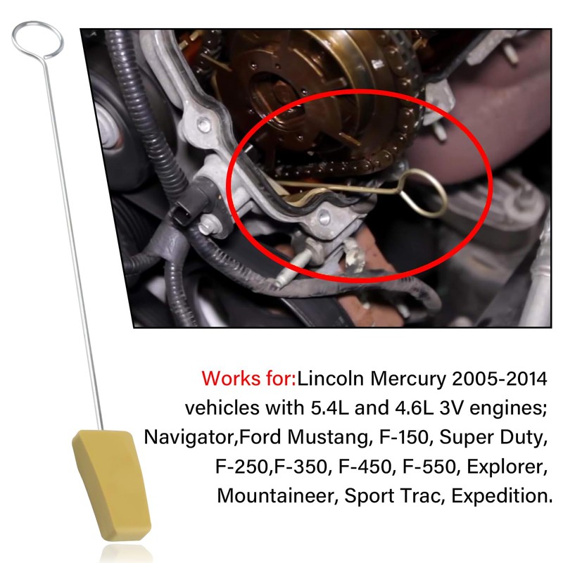 TESHITVLOG Replace Engine Cam Tool Set, Cam Phaser Locking Tool