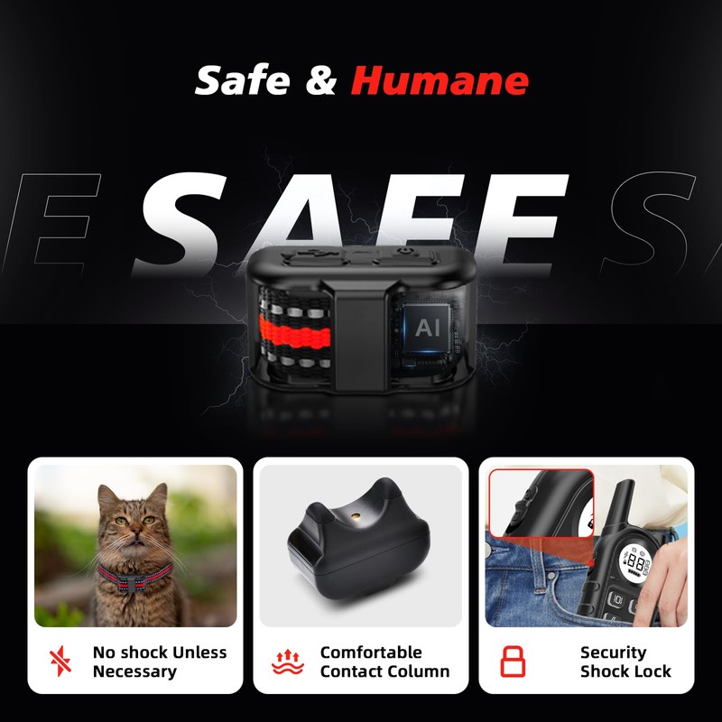 Tiniest Cat Shock Collar, Lightest Cat Training Collar with Remote