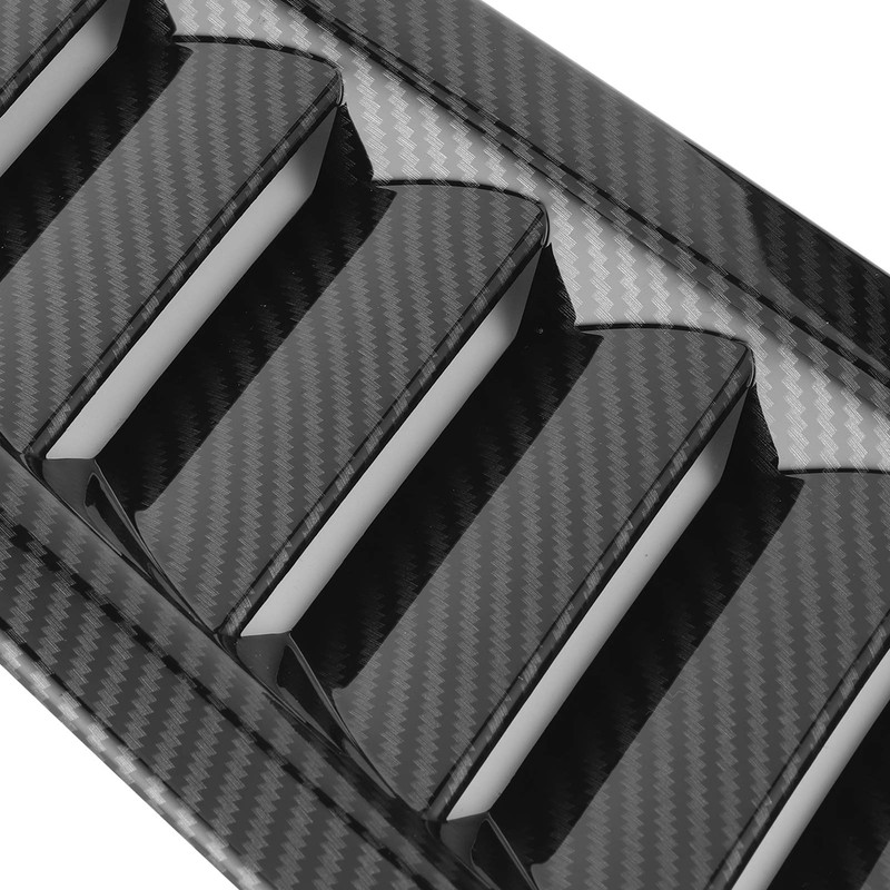Aramox 2Pcs Universal Bonnet Air Vents Engine Hood Car Exterior