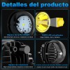 Par 4''faros Auxiliares Redondos Led Niebla Jeep Wrangler .