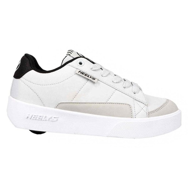 HEELYS Digilo Wheeled Heel Shoe, Grey/Black, 6 US Unisex Big