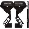 GRAFTISM Weight Lifting Straps - Premium Neoprene Padded Gym Wrist