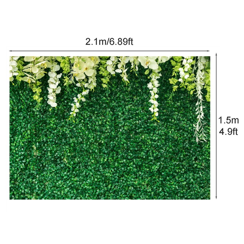 Artificial Leaves Photography Background Fabric Birthday Party Decoration Backdrop