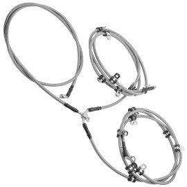 Caltric Brake Hose Line for Can-Am Maverick X3 Max RR Turbo 2020-2023 705601571 Rear