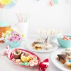 SHOWLOUE - Plato navideño, plato de cristal para dulces, platos