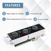DICMIC A/C Heater Control Panel Climate Control Module Without Rear