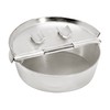 EDZARD Folding ashtray Herald, silver plated, ø 3,9 in