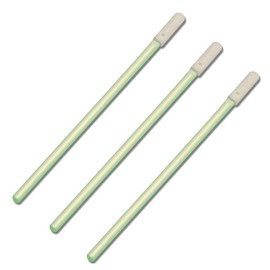 500pcs 2.75" Cleanroom Foam Swabs with Flexible Head Paddle and Compact Handle Cleaning for Precision Equipment, Camera, Optical Lens, Electronics, Gun, Detailing, Small Hole and Thin Groove CK-FS759