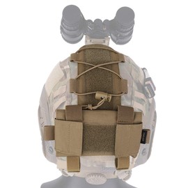 KRYDEX Tactical Helmet Battery Pouch Counterweight K1 Pack Balance Weight Bag with Hook&Loop (Upgraded-CB)