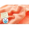 SG448706 Hair Drying Towel, Sunny Color, Microfiber, Orange, Approx. 13.4