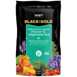 Black Gold SunGro Black Gold Outdoor Natural and Organic Garden Flower and Vegetables...