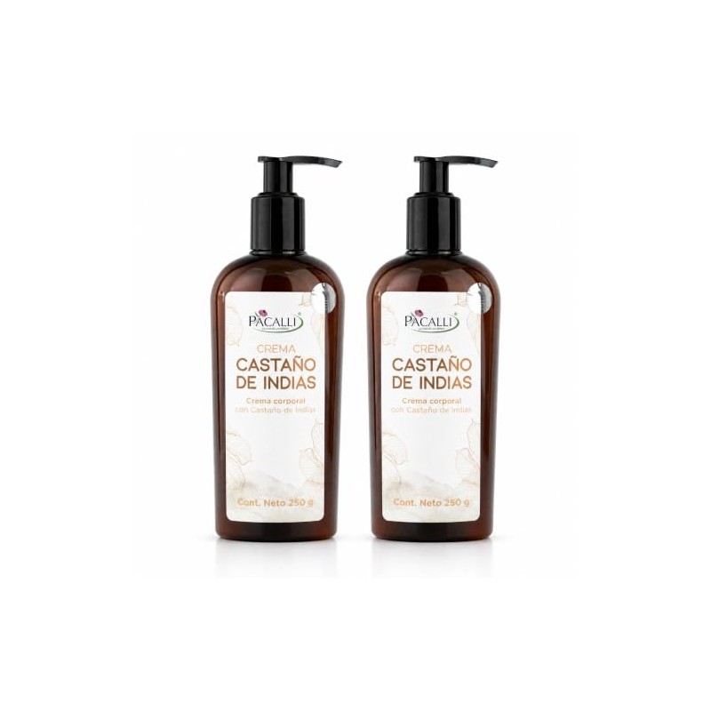 PACALLI Crema Castaño de Indias 2x250g - Con Hamamelis y