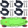 Pmsanzay Universal Kayak Paddle Clip - 4 Pack, Deck Mounted