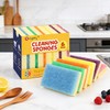 Orighty Dish Sponges, Dual-Sided Temperature-Responsive Kitchen Sponges, Non-Scratch Cleaning Sponge,