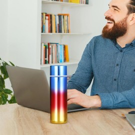 Insulated Coffee Cup,150ml Small Stainless Steel Insulated Bottle - Drinking Accessories, Double-Wall Vacuum Tumbler Cup for Men, Women, Adults, Kids