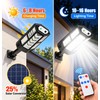 Solar Motion Sensor Light for Outdoor Lighting – 4-Mode Self-Contained