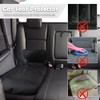 WALLFID 2-in-1 Car Seat Protector Set - Universal Non-Slip Leather