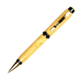 Lanier Pens Cigar Twist Pen - 24kt Gold - Yellowheart