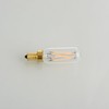 Beonllay Small Base Purple Light Bulb E12 Colored Chandelier Light