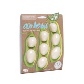 Eco Candle Co. Eco Beans Wax Melts 2-Pack, Bourbon Vanilla, 3.5 oz. - Scents of Bourbon, Vanilla, Tonka Bean, Cedarwood, & Cardamom - 100% Soy Wax Fragrance & Essential Oil Blends, Midwest Soybeans
