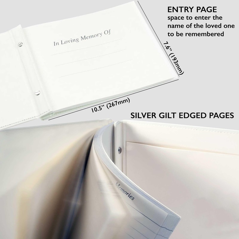 Celebration of Life | Condolence Book | Loose Leaf Inner