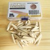 AUTOTOOLHOME 100 Pack Solid Wood Pocket Hole Plugs Pine for