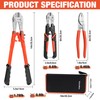 ValueMax Bolt Cutter Set, 3-Piece Heavy Duty, 14" and Mini