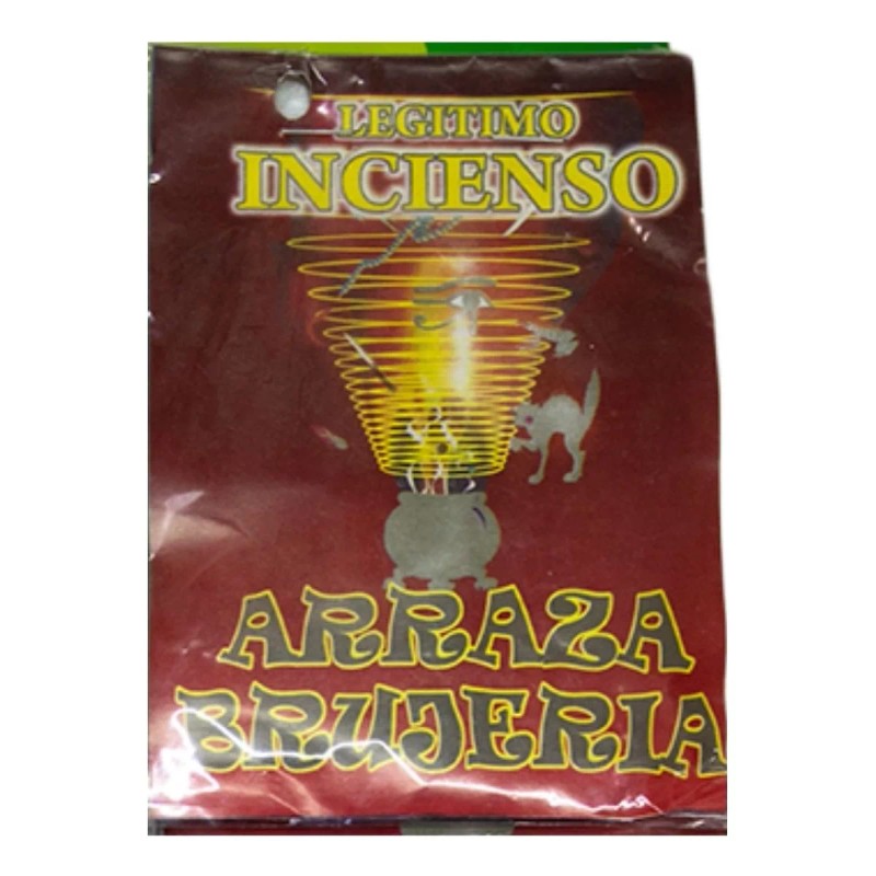 Incienso De Sobre C/12pz Arrasa Brujeria