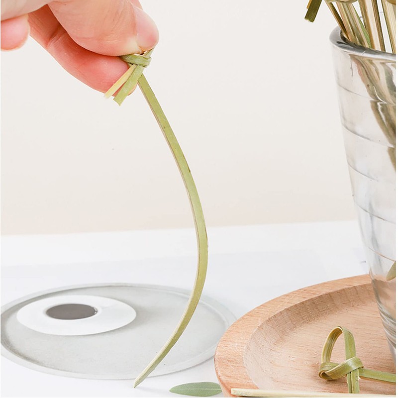 100Pcs Bamboo Cocktail Picks Toothpicks for Appetizers Natural Bamboo Knot