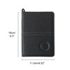 DONGKER Golf Scorecard Holder, Leather Golf Score Card Wallet with