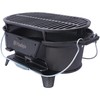 ESPIDOO Fudajo Portable Outdoor Grill: Metal Charcoal BBQ with Foldable