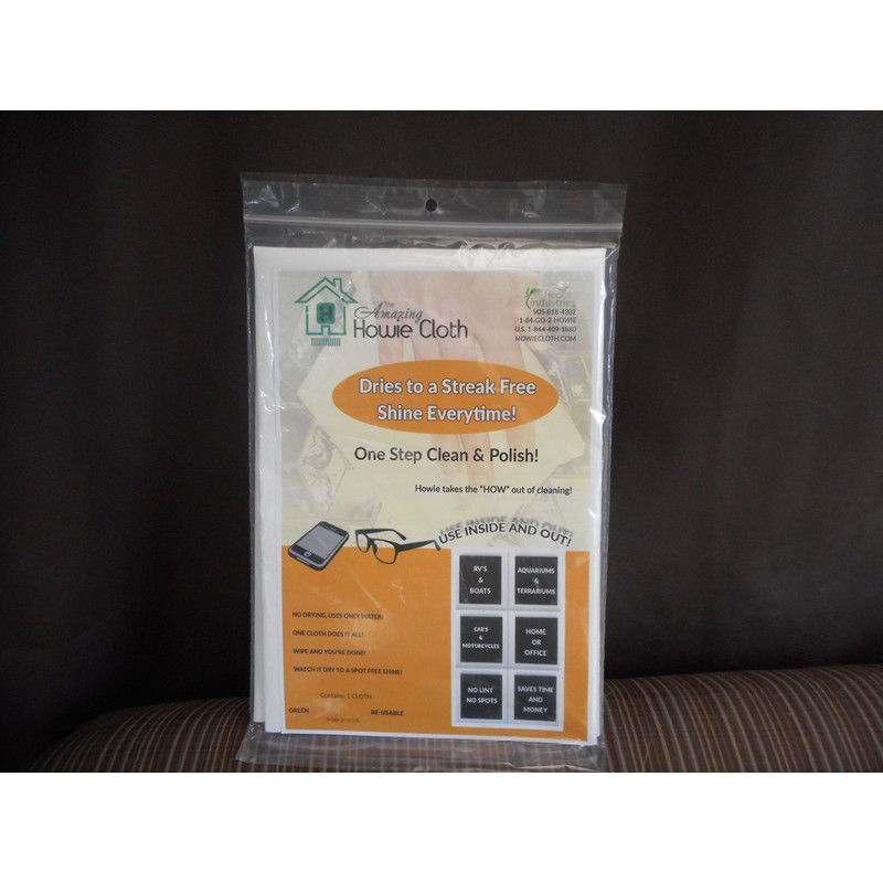 The Amazing Howie Cloth 4 Pack (Bleachable, Lasts Longer Than