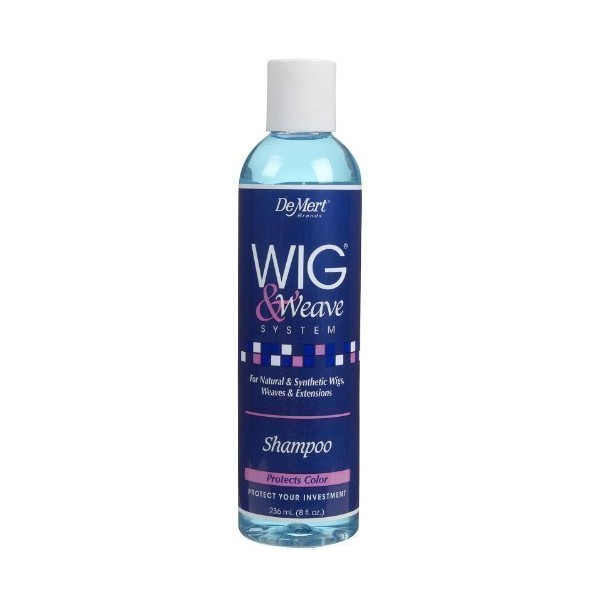 DeMert Wig & Weave System Shampoo for Natural and Synthetic Hair 8 oz by Demert