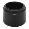 Camera Lens Hood,LH-61E Black Plastic Lens Hood,Tulip Flower Lens Hood