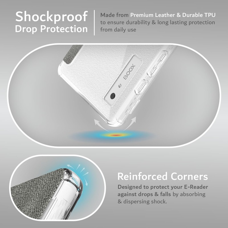 TUDIA SKN FLIP Designed for Onyx Boox Palma Case -