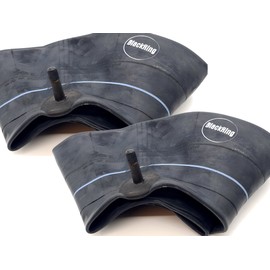 BlackRing 2x Inner Tubes 16x6.50-8 TR13 Straight Valve Ride On Lawn Mower Garden Tractor 16x650x8